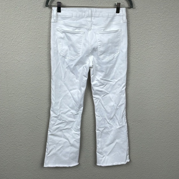 NWT Joes Jeans Flawless High Rise Honey Curvy Cropped Boot Cut Jeans White 28 - Picture 5 of 15